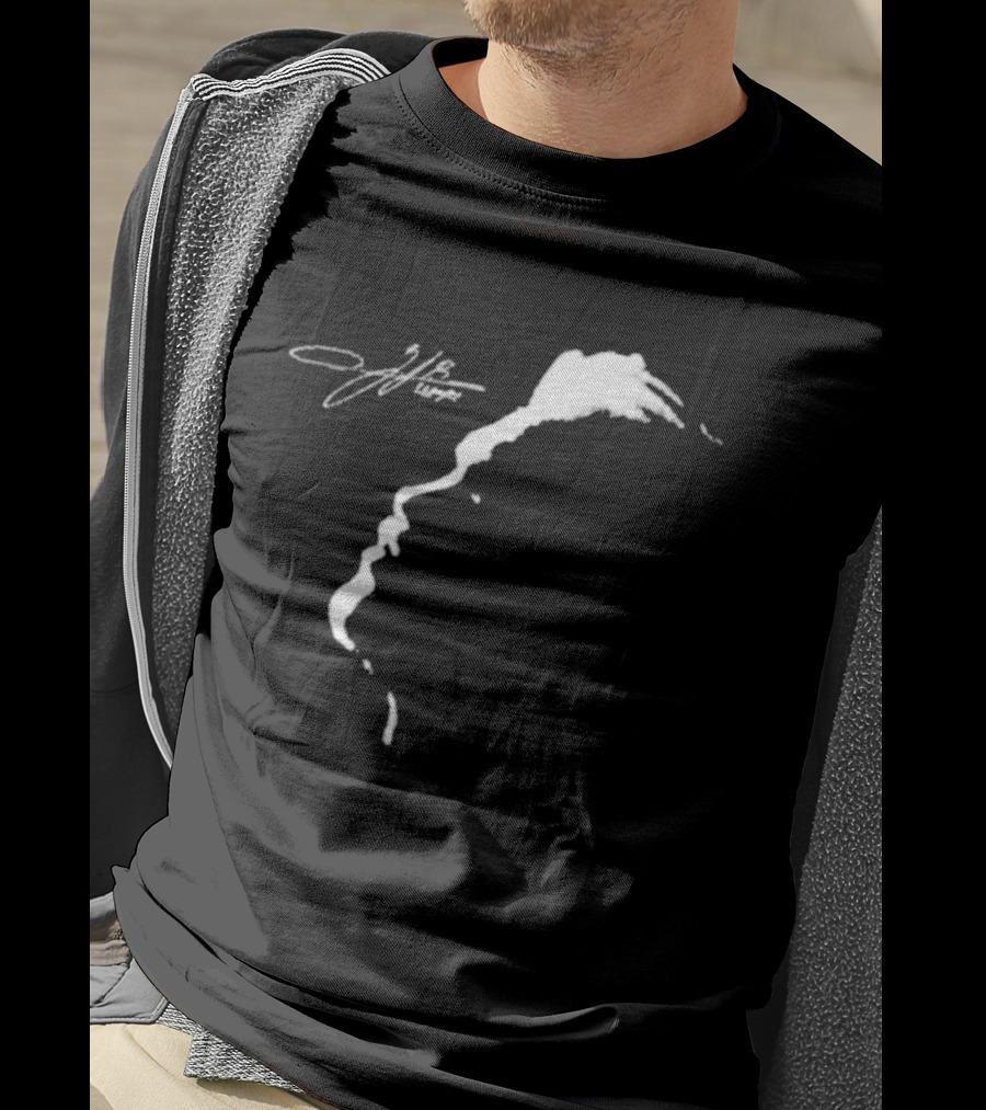 Zach Bryan Signature London Football T-Shirt