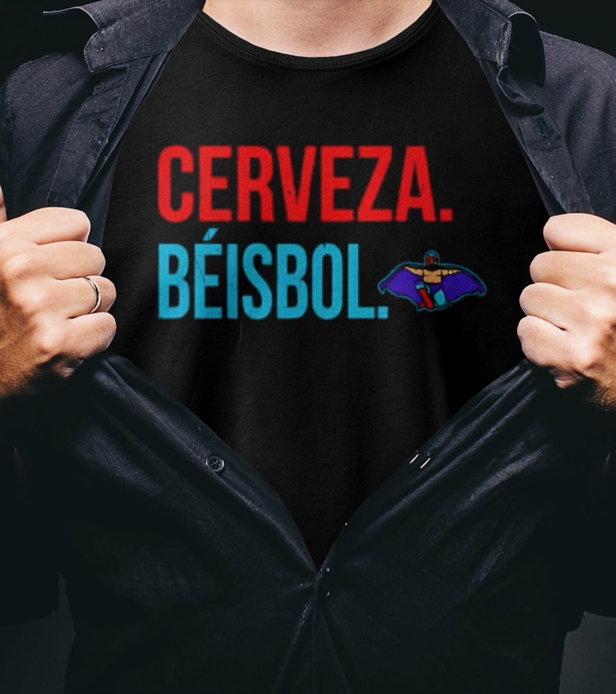 Cerveza Béisbol Luchador Fun And Fiesta T-Shirt