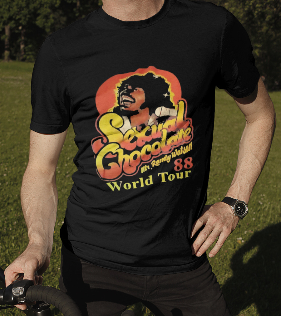 Sexual Chocolate Mr Randy Watson 88 World Tour Eddie Murphy Coming To America T-Shirt