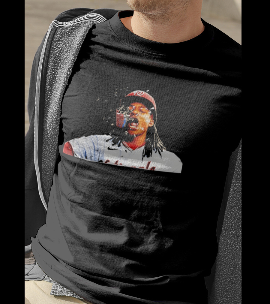 Jacob Young CJ Abrams Washington Nationals Baseball Player T-Shirt