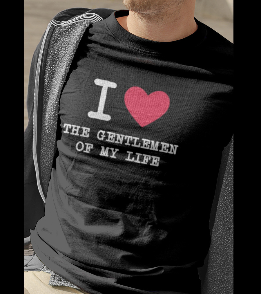 Javier Reyes I Heart The Gentlemen Of My Life T-Shirt