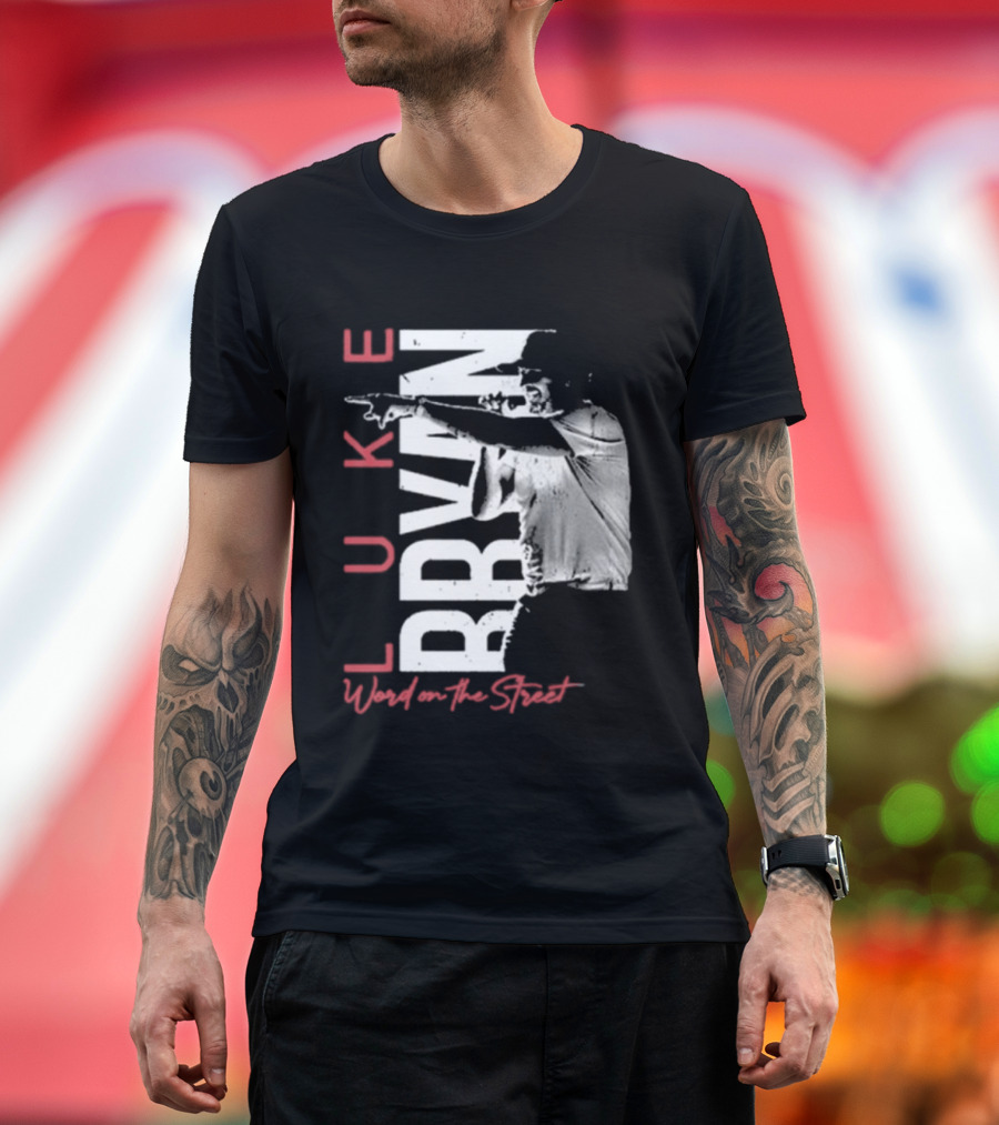 Luke Bryan Word On The Street Tour Merchandise T-Shirt