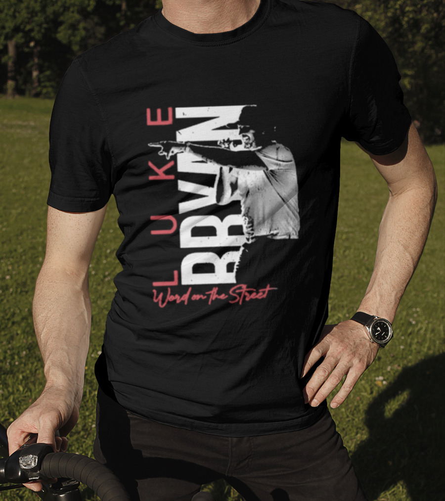 Luke Bryan Word On The Street Tour Merchandise T-Shirt