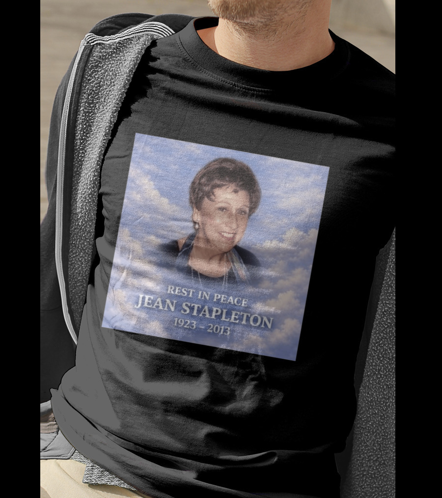 Rest In Peace Jean Stapleton 1923 2013 Memorial Image T-Shirt