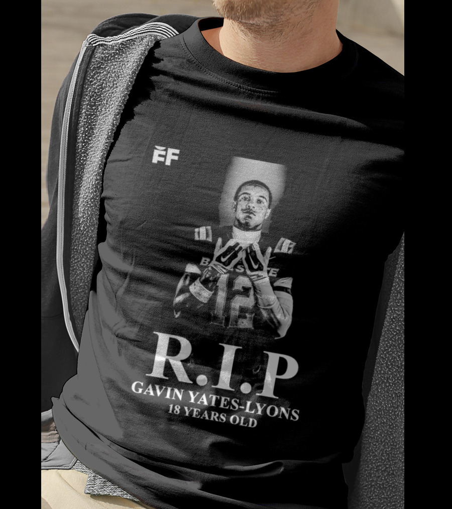 RIP Gavin Yates Lyons Eagles Tribute 18 Years Old T-Shirt