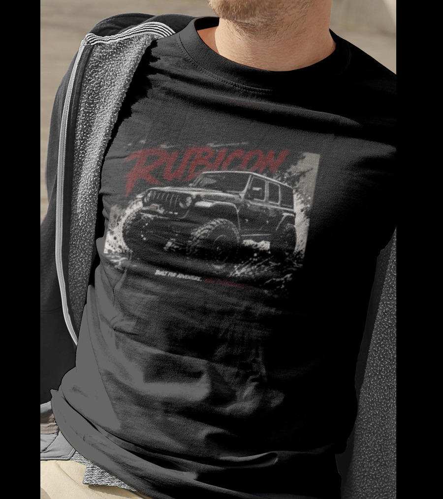 Rubicon Built For Adventure Made To Stand Out Jeep Wrangler T-Shirt