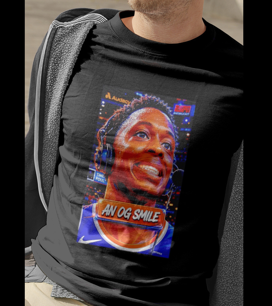 OG Anunoby New York Knicks An OG Smile ESPN NBA Broadcast Experience T-Shirt