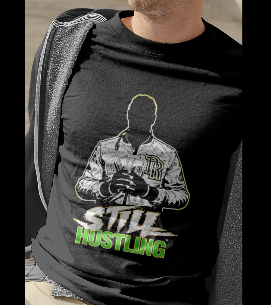 Still Hustling Wrestling LR Jacket T-Shirt