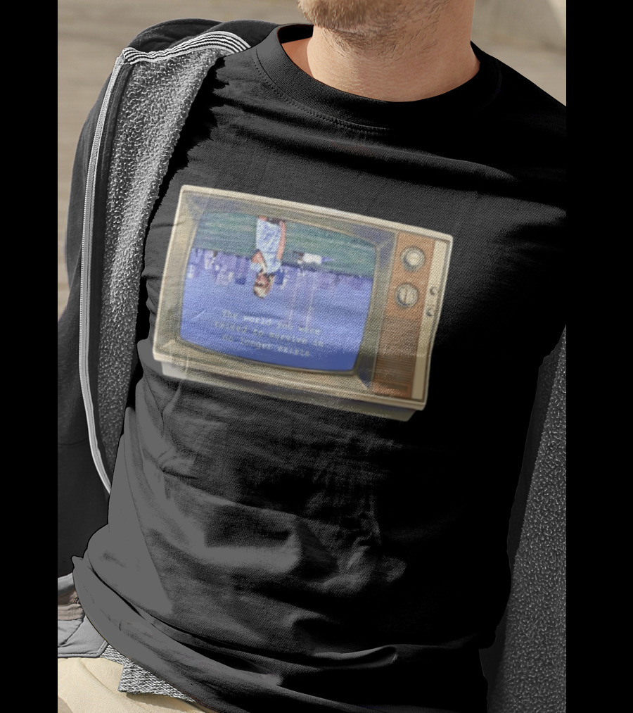 Old Television Upside Down World You Were Raised To Survive In No Longer Exists T-Shirt