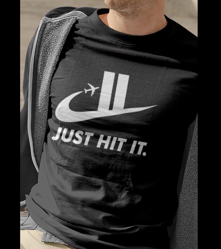 9 11 World Trade Center Terrorist Attack Airplane Just Hit It T-Shirt