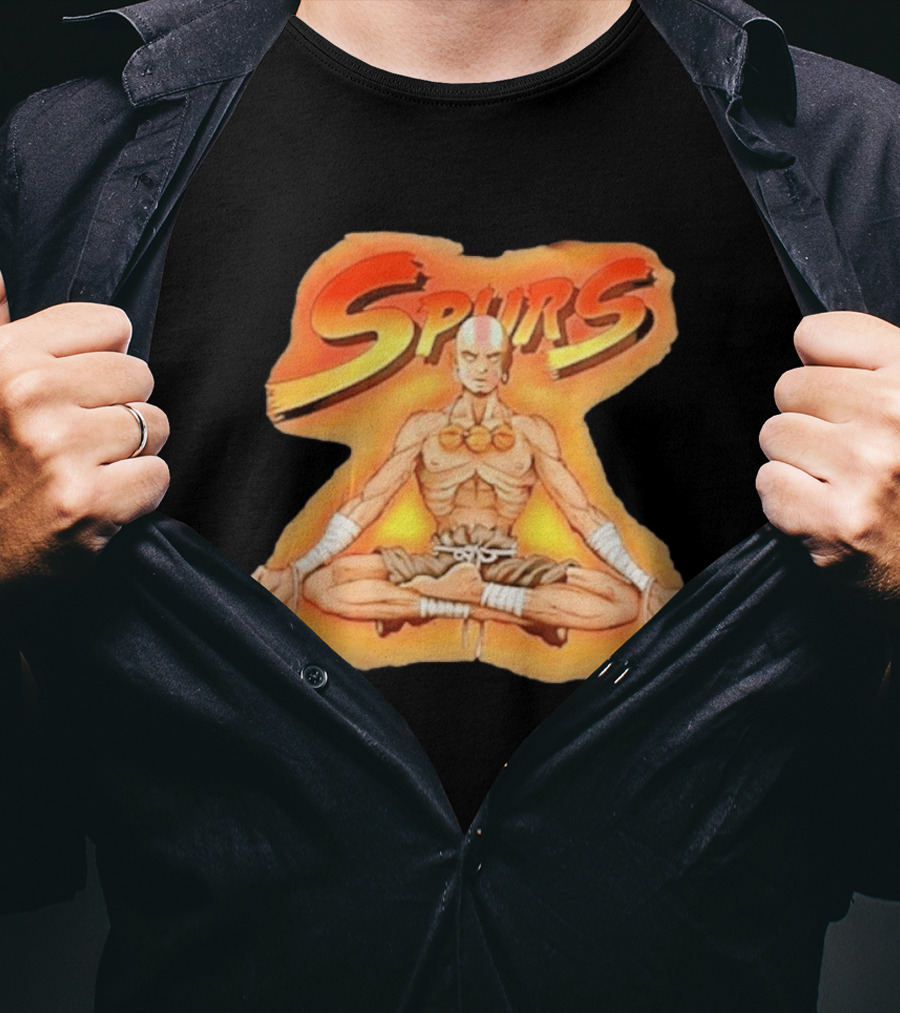 San Antonio Spurs Avatar Aang T-Shirt