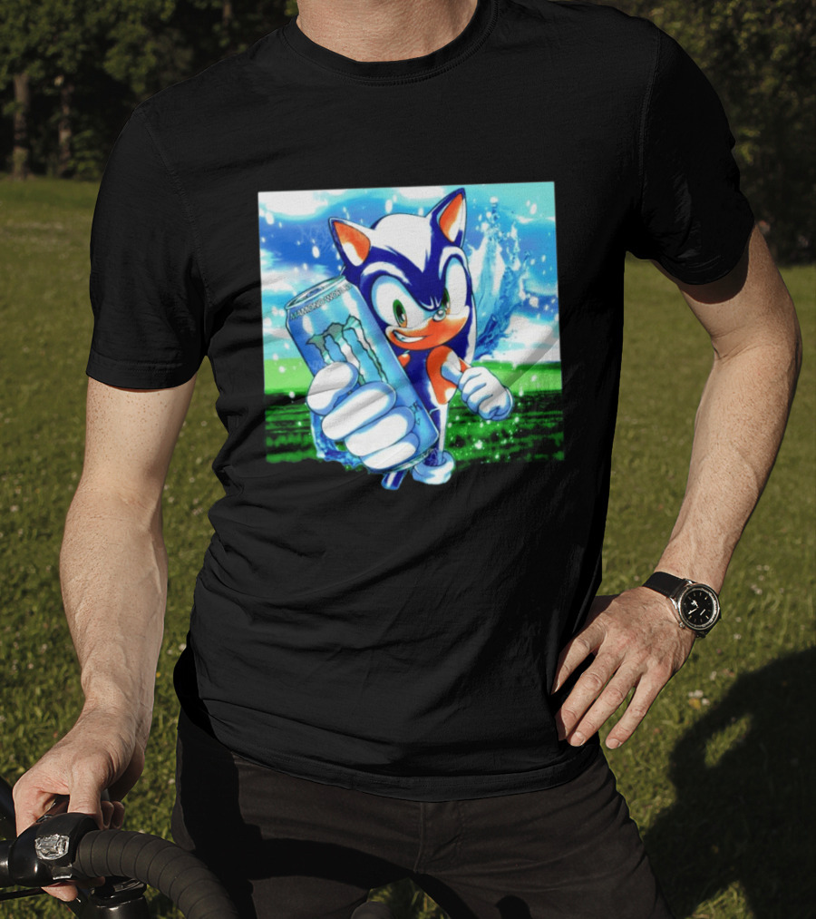 Mamono World Hedgehog Monster Energy T-Shirt