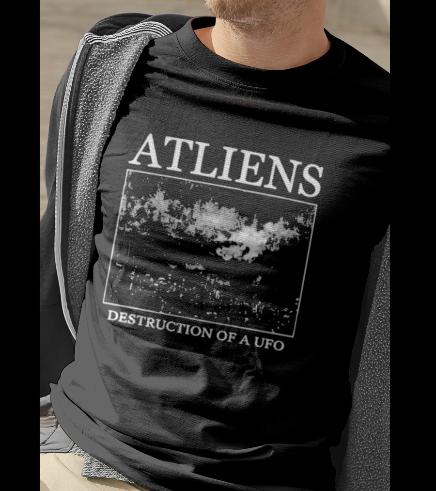 Atliens Destruction Of A UFO T-Shirt
