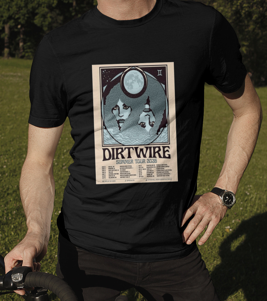 DIRTWIRE Summer Tour 2026 Concert Dates And Locations Music Festival T-Shirt