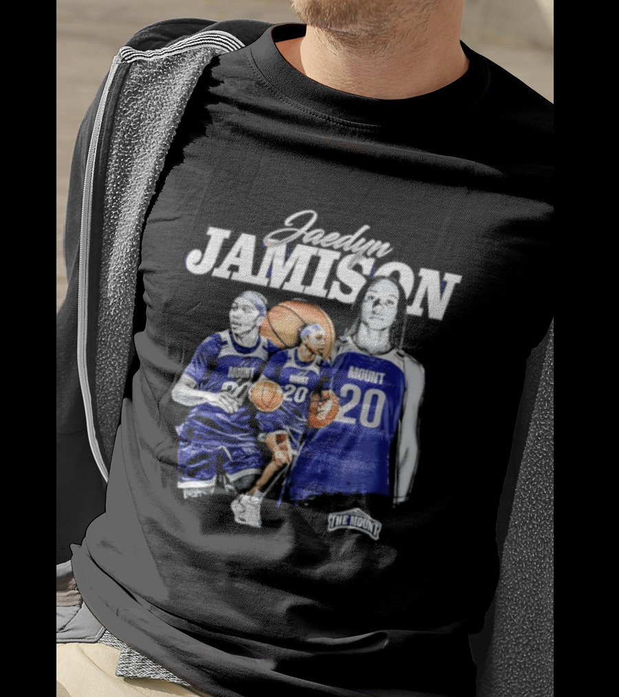 Jaedyn Jamison Mount 20 Basketball Collage MSMU Women's Team T-Shirt