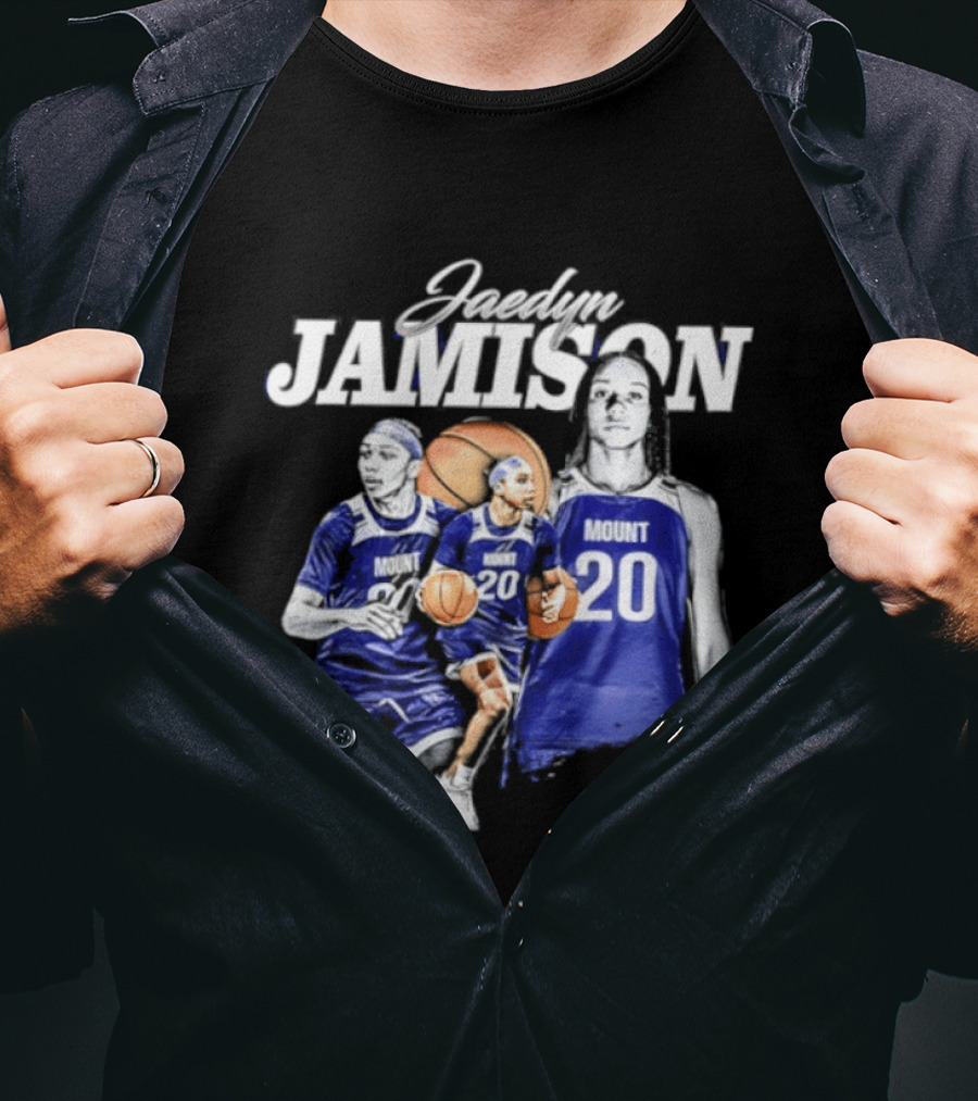 Jaedyn Jamison Mount 20 Basketball Collage MSMU Women's Team T-Shirt