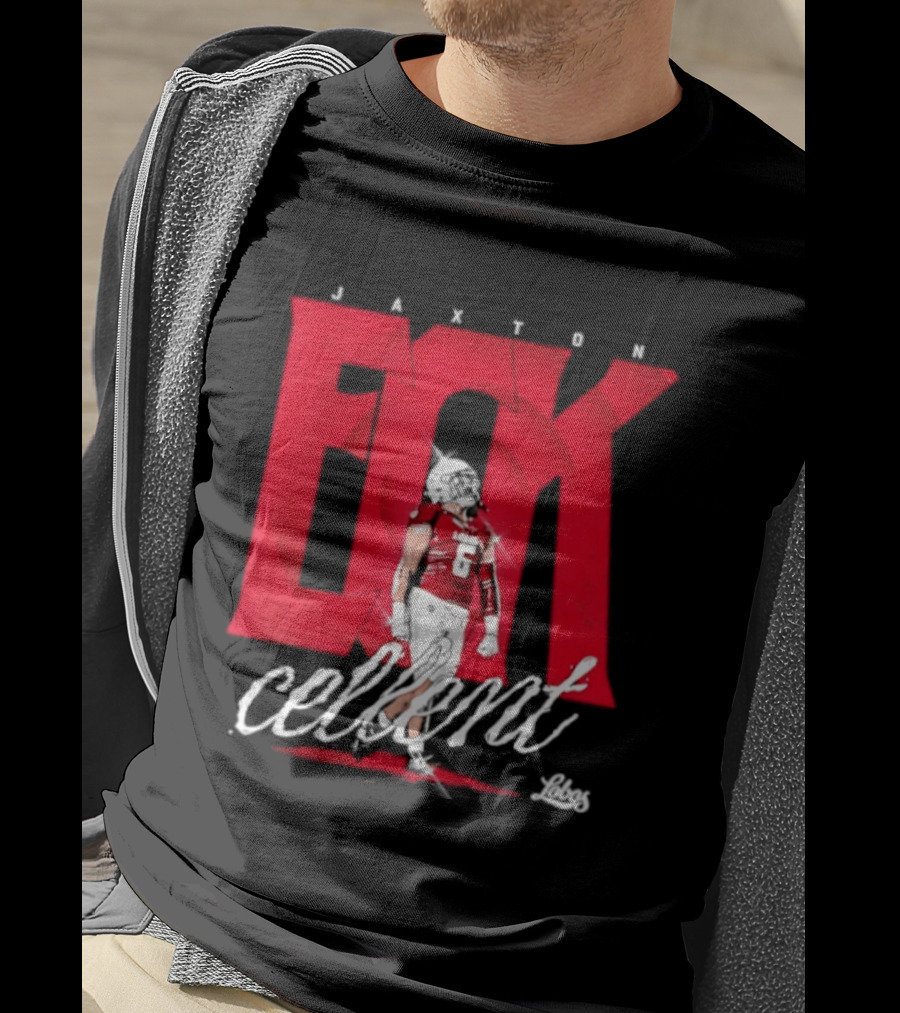Eck Cellemt New Mexico Football Jaxton T-Shirt
