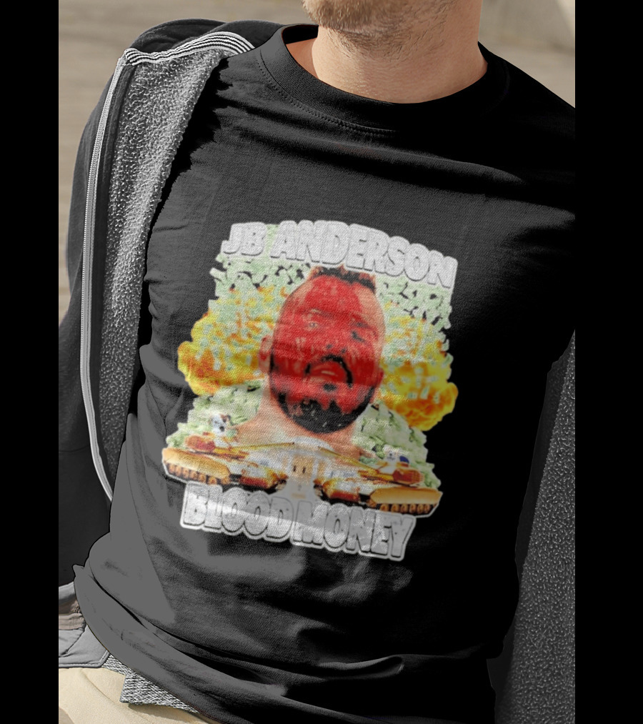 JB Anderson Bloodmoney 90s Bootleg Explosion Cash Tanks T-Shirt