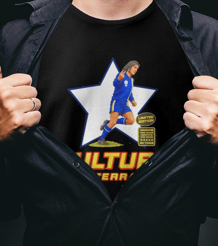 George Best Cultura Del Terrazzo Real Oviedo Iconic Football Star T-Shirt