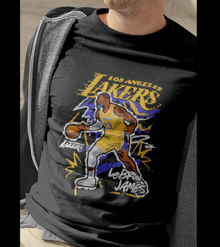 LeBron James Los Angeles Lakers Basketball T-Shirt