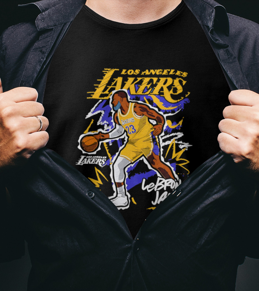 LeBron James Los Angeles Lakers Basketball T-Shirt
