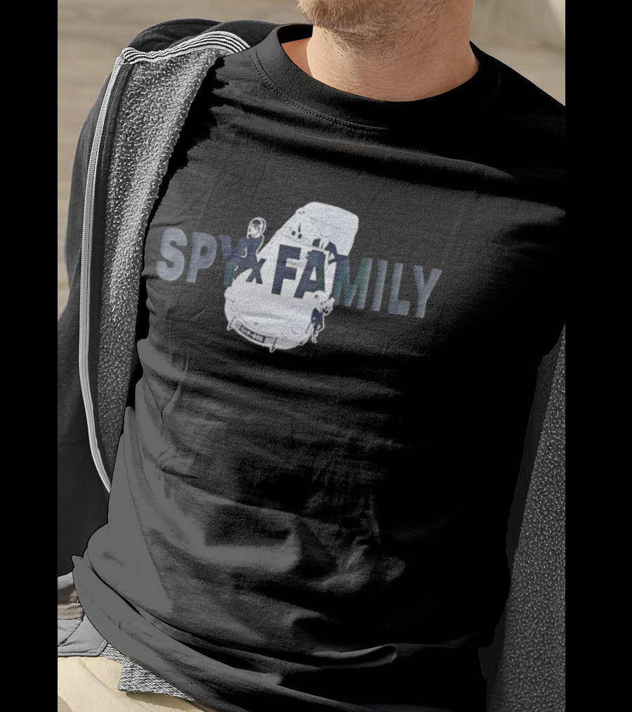 SPY X FAMILY Loid Yor Anya Bond Car Adventure T-Shirt