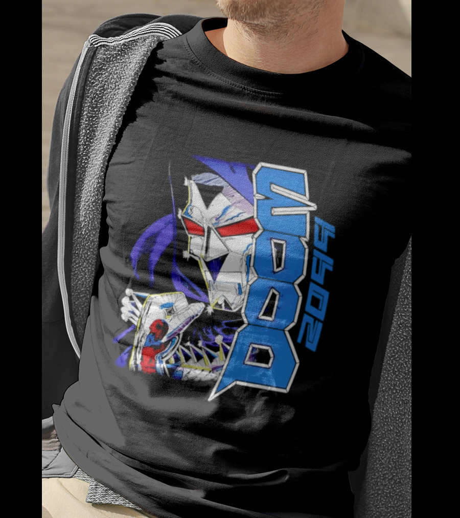 Marvel Comics Doctor Doom 2099 Blue Armor T-Shirt