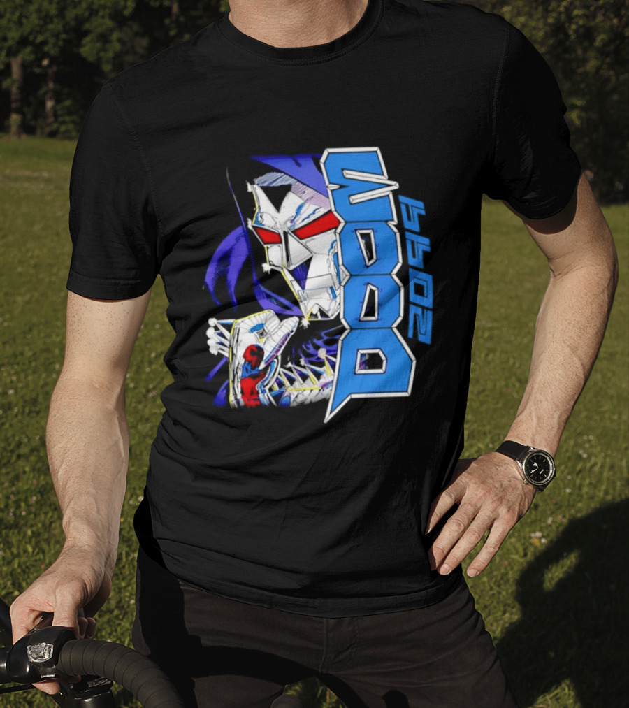 Marvel Comics Doctor Doom 2099 Blue Armor T-Shirt