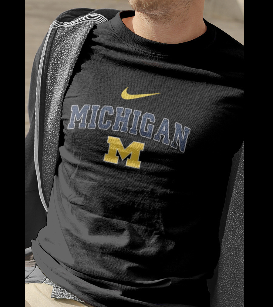 Michigan Wolverines 2026 NCAA Grateful Again Nike M T-Shirt