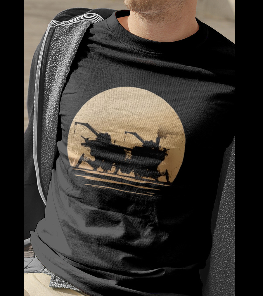 Mortal Engines Walking City Travel Machine Industrial Scene T-Shirt