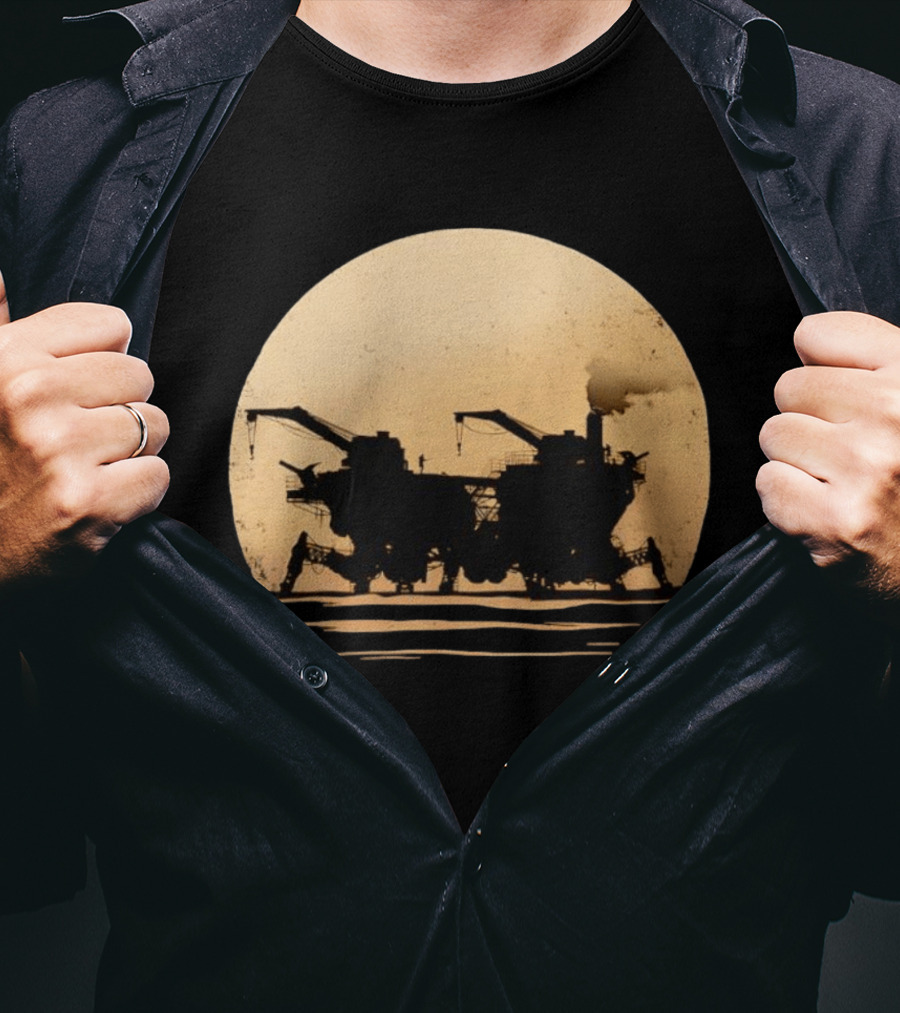 Mortal Engines Walking City Travel Machine Industrial Scene T-Shirt