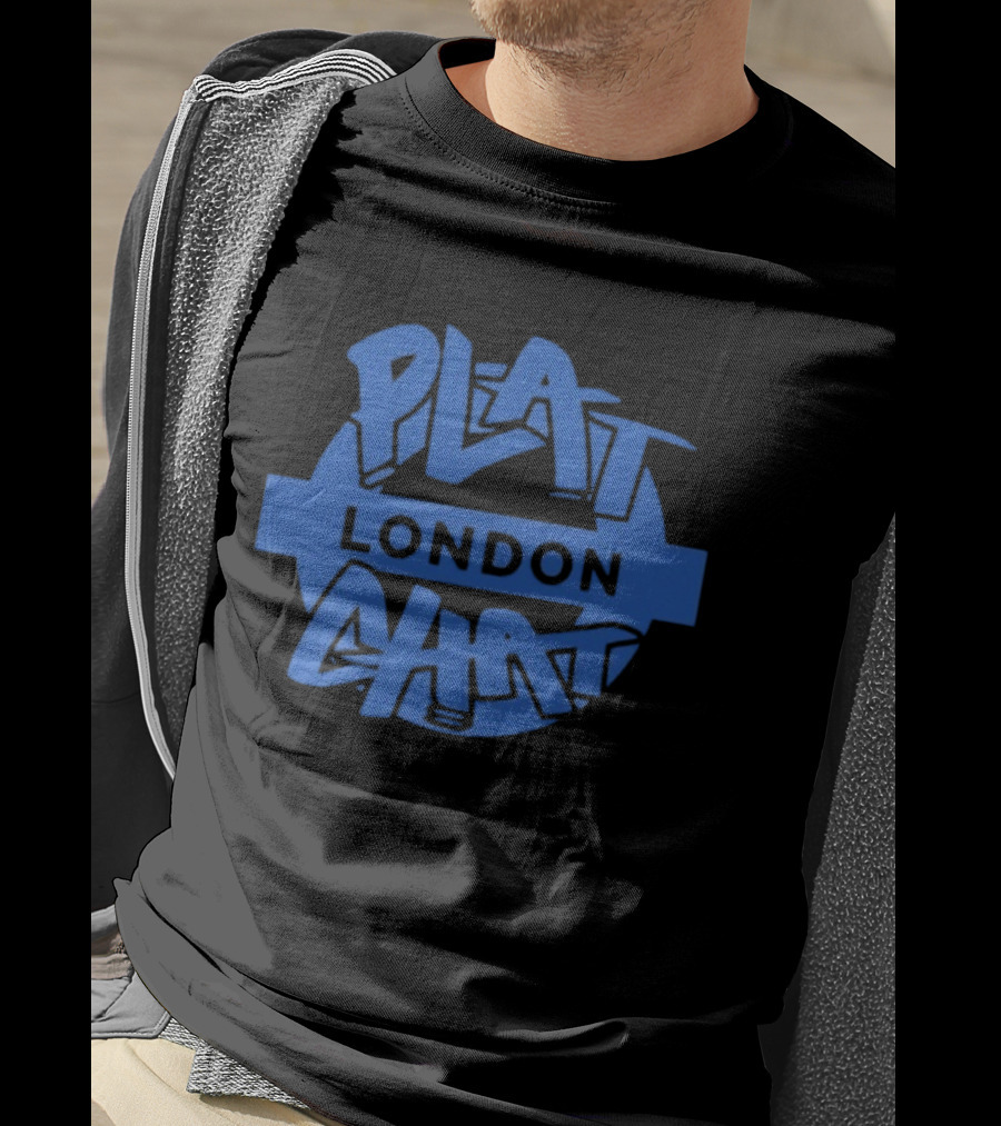 Plat Chat London Blue Roundel T-Shirt