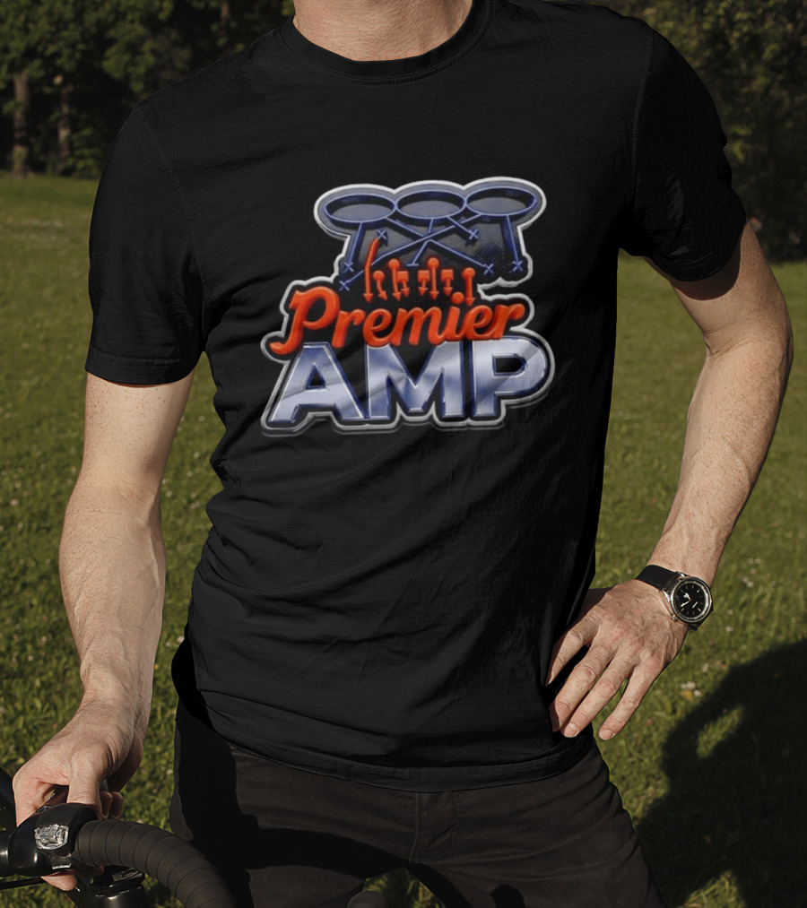 Premier AMP Drumsticks Football T-Shirt