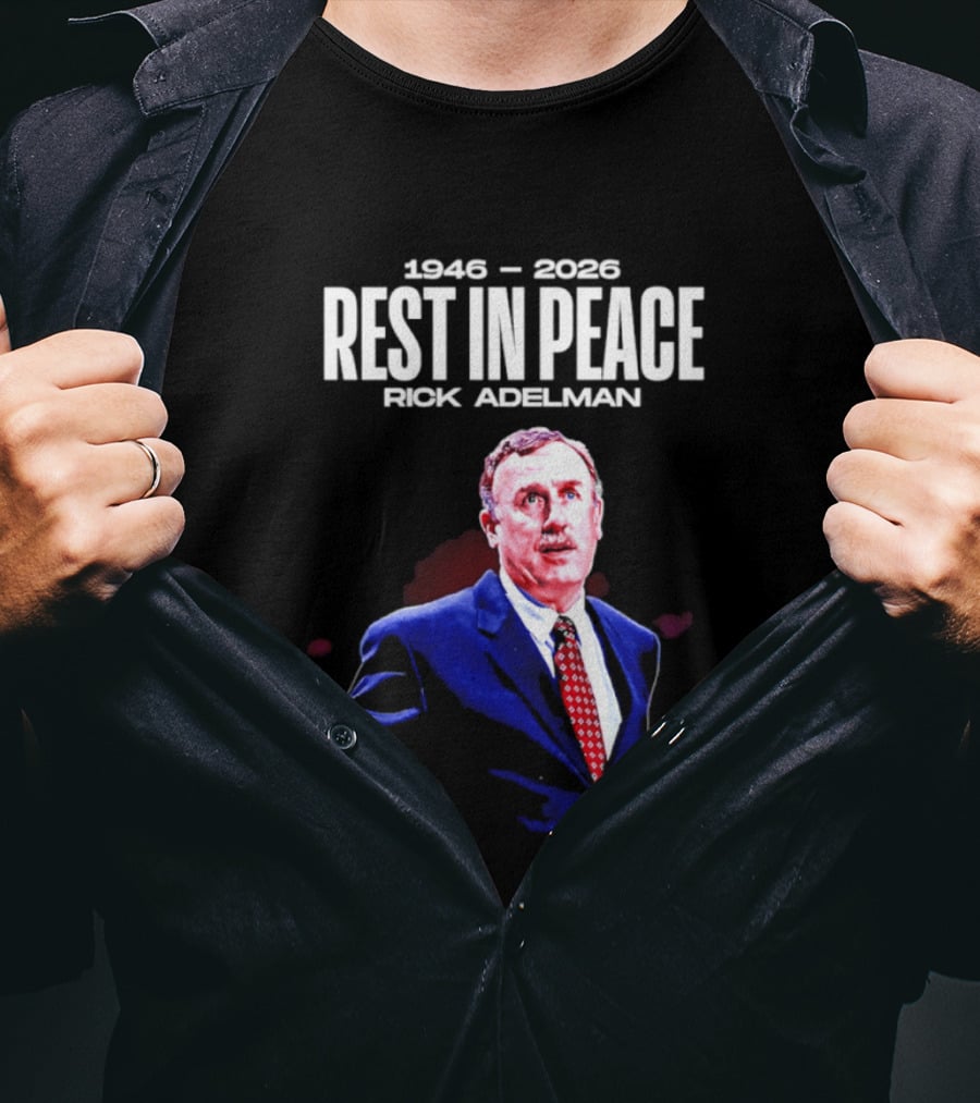 1946 2026 Rest In Peace Rick Adelman T-Shirt