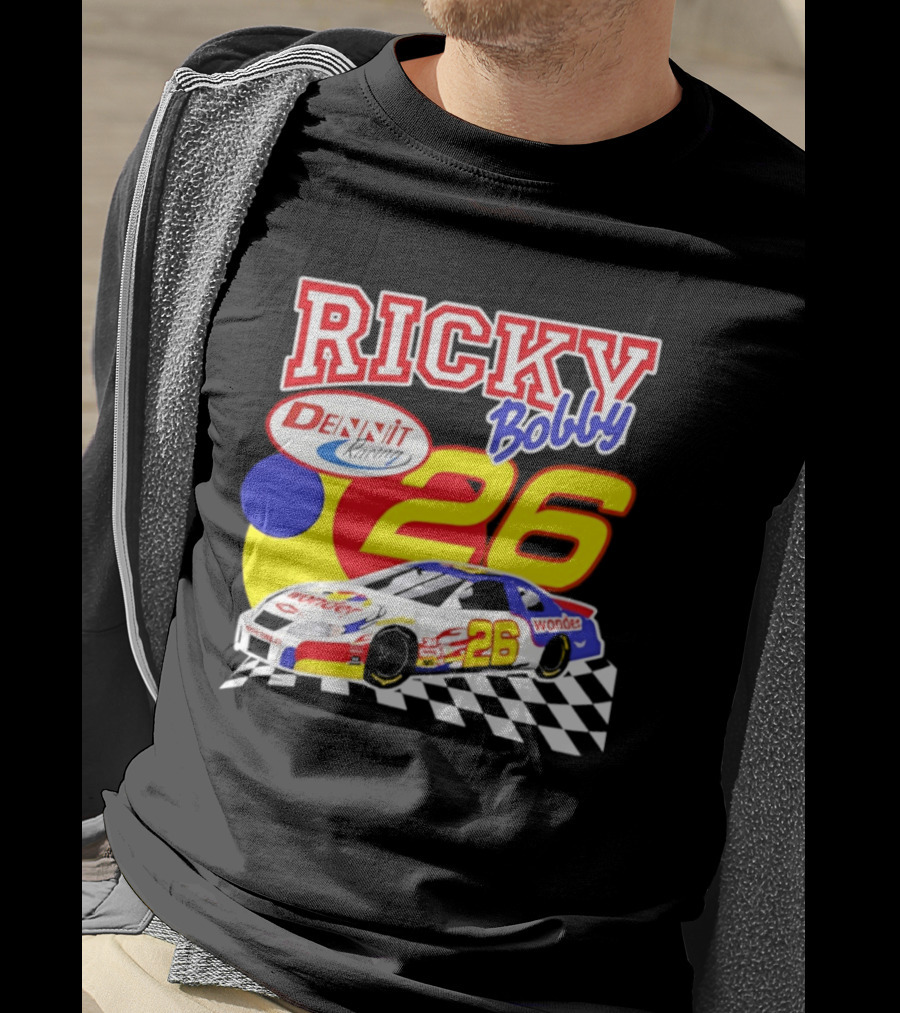 Ricky Bobby Dennit Racing 26 Wonder Talladega Nights Car T-Shirt