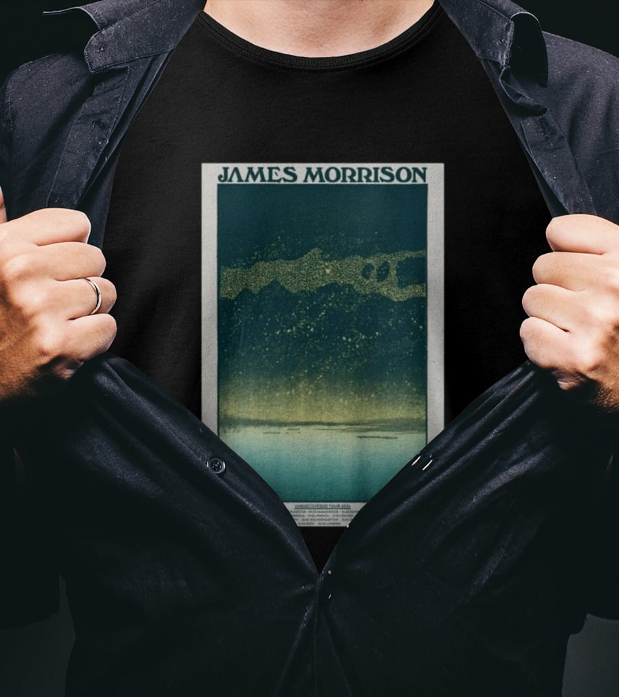 James Morrison Undiscovered Tour 2026 Retro Aesthetic T-Shirt