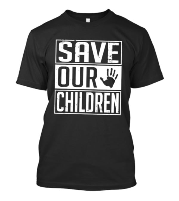 Save Our Children Handprint Awareness T-Shirt