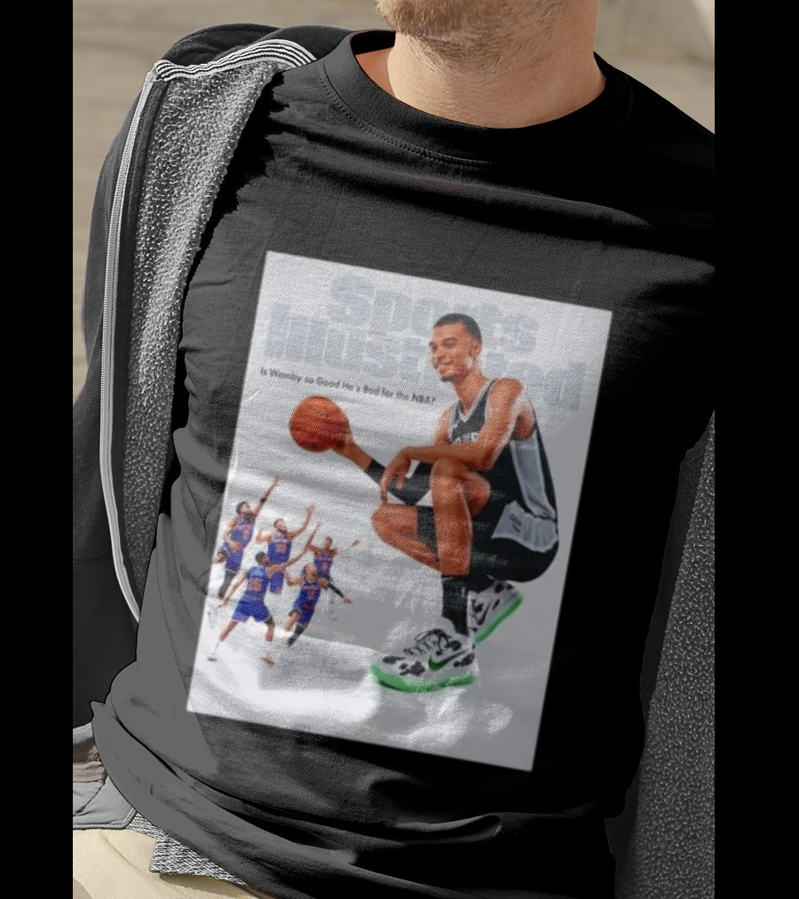 Sports Illustrated Wemby Is So Good He's Bad For The NBA T-Shirt