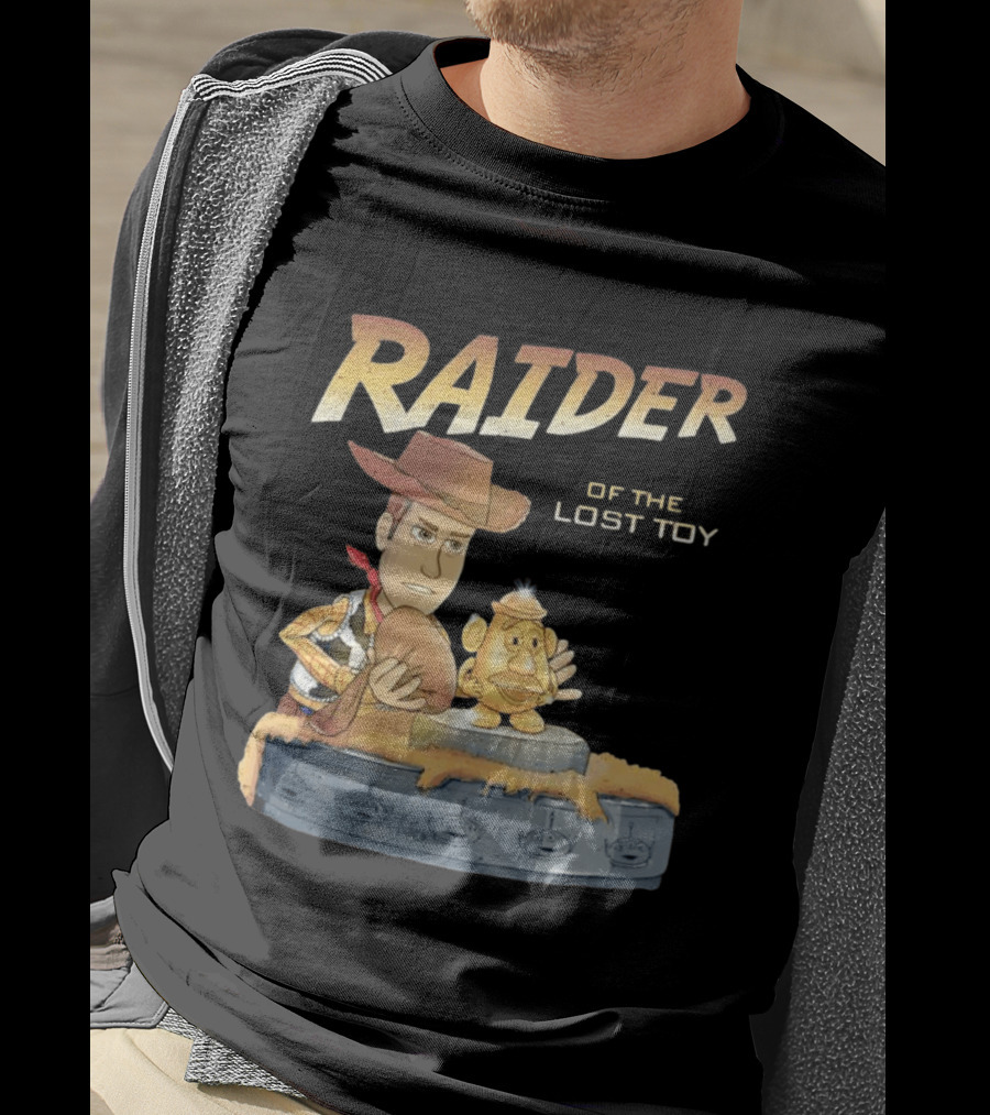 Raiders Toy Story Woody Mr Potato Head Lost Toy T-Shirt