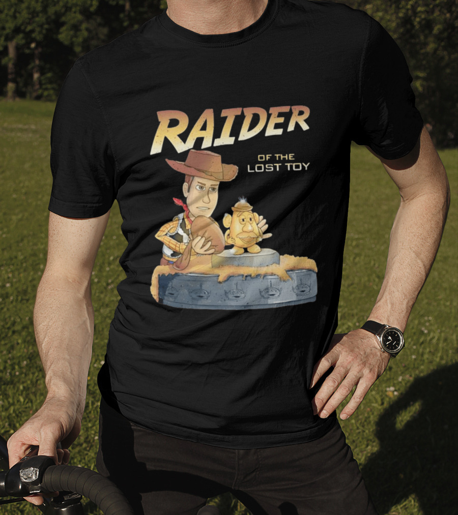 Raiders Toy Story Woody Mr Potato Head Lost Toy T-Shirt