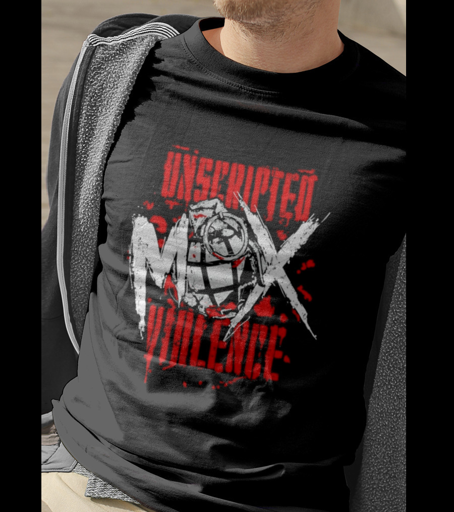 AEW Unscripted Violence Mox Grenade T-Shirt