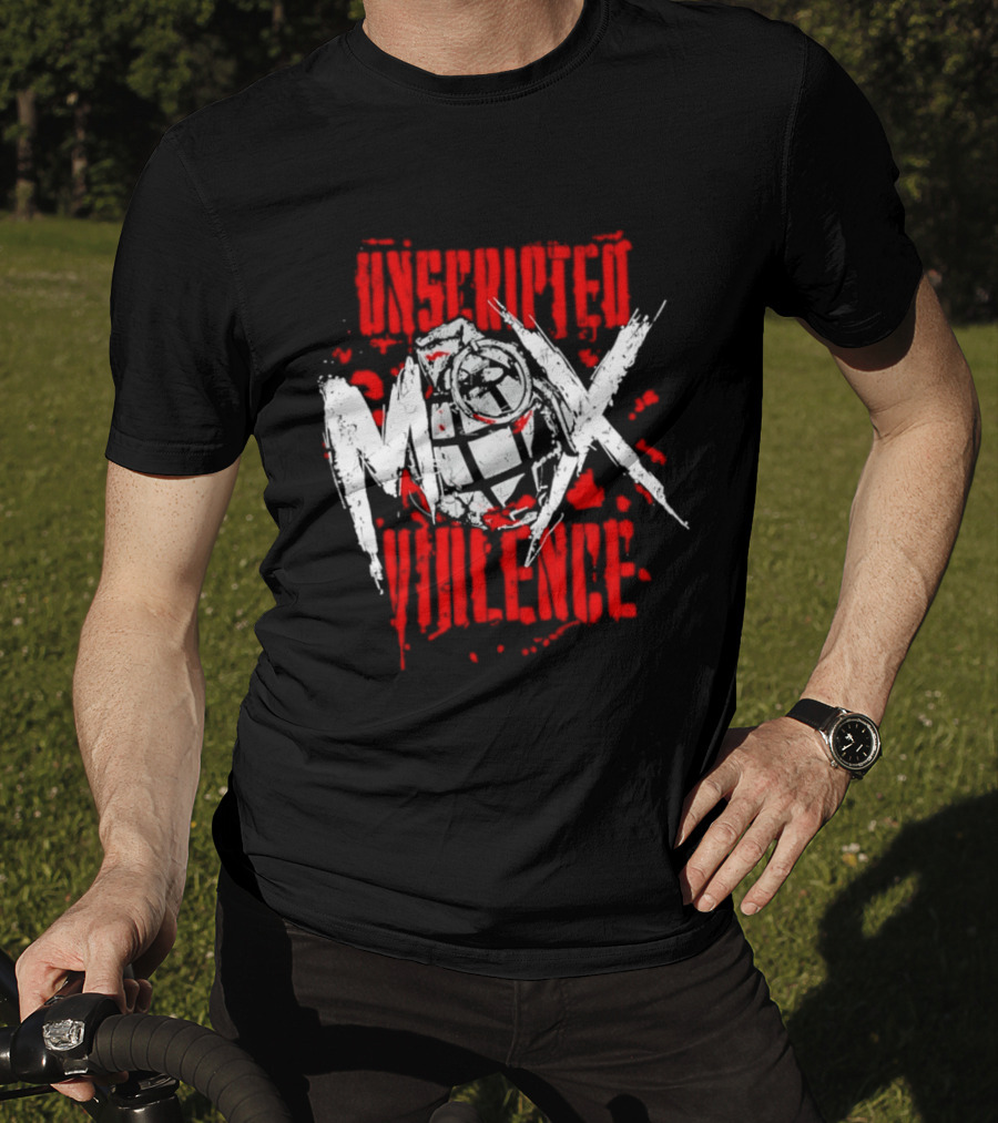 AEW Unscripted Violence Mox Grenade T-Shirt
