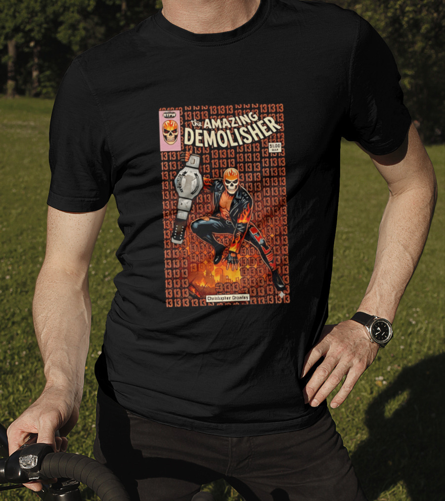 Ghost Rider The Amazing Demolisher Comic Cover Christopher Danley 13 13 13 T-Shirt