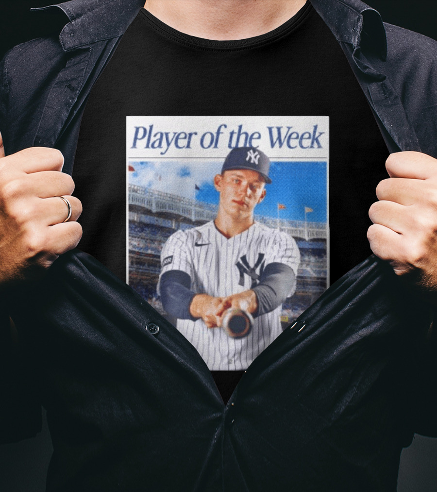 American League May 25 May 31 2026 Ben Rice Player Of The Week Yankees T-Shirt