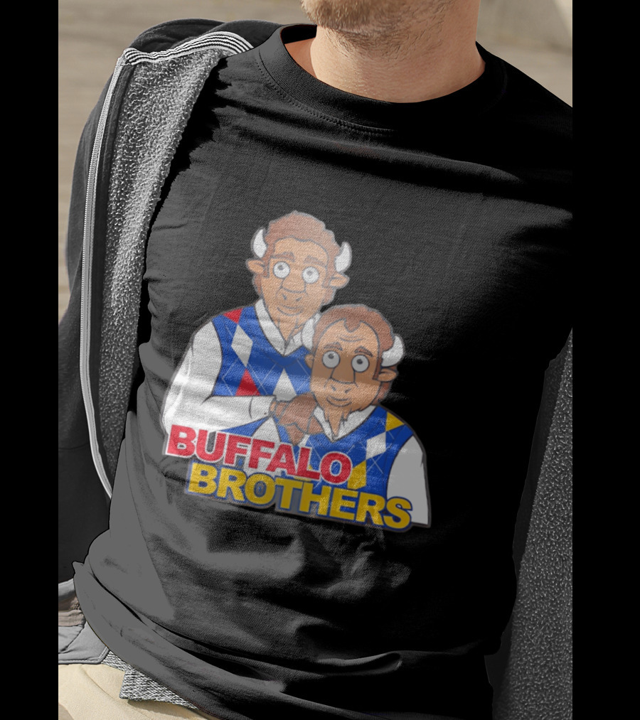 Buffalo Brothers Buffalo Bills Football 2026 Cartoon T-Shirt