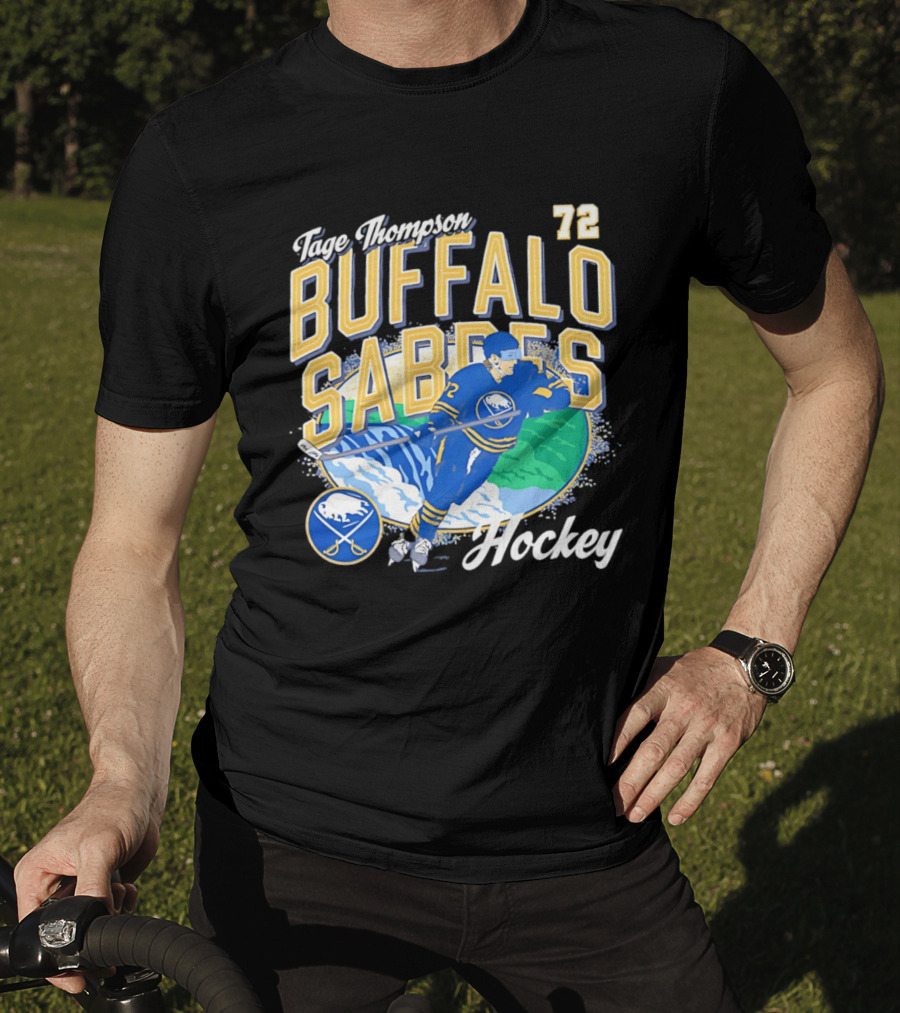 Tage Thompson 72 Buffalo Sabres Hockey Player T-Shirt