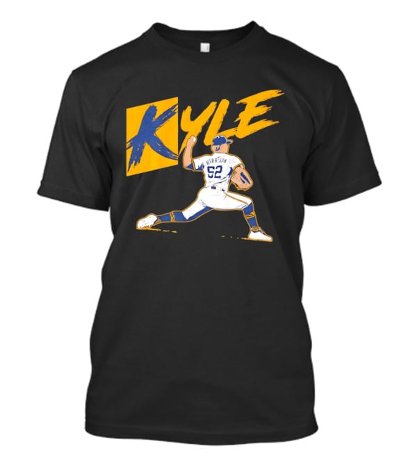 Kyle Harrison 52 Milwaukee Brewers MLB Baseball K Sign T-Shirt