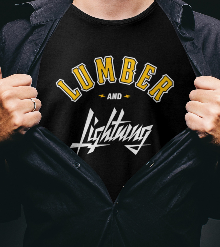 Pittsburgh Pirates Lumber And Lighting Baseball MLB 2026 T-Shirt