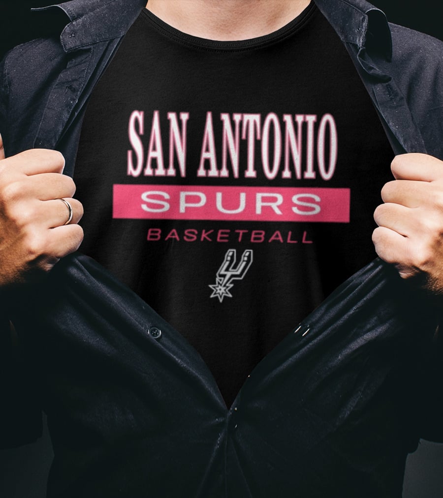 San Antonio Spurs Basketball T-Shirt