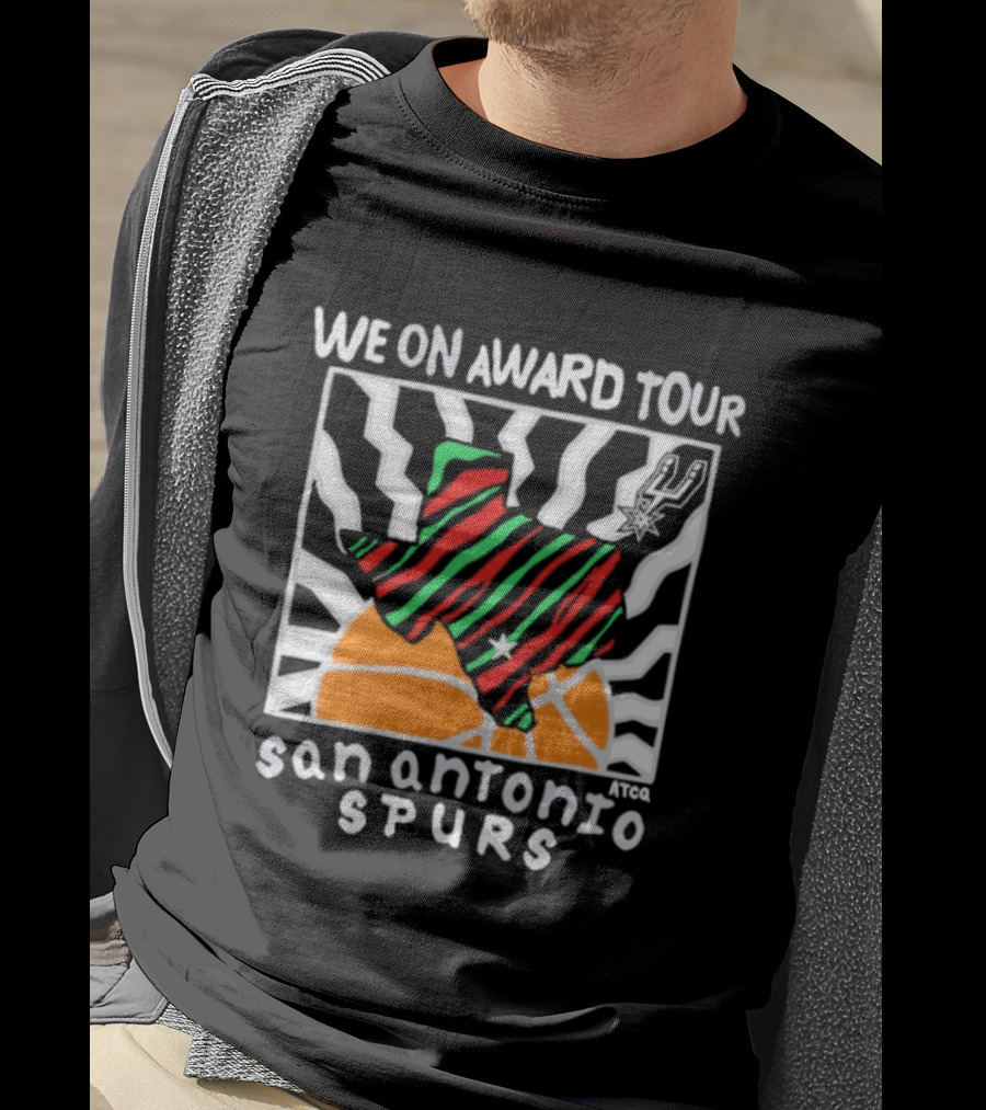 San Antonio Spurs We On Award Tour A Tribe Called Quest Basketball Texas T-Shirt